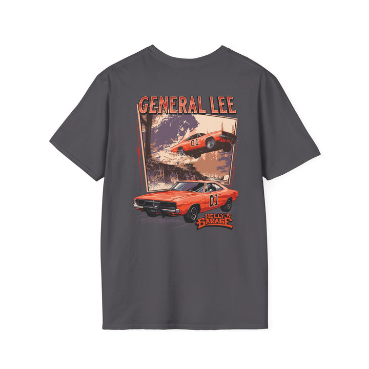 General Lee Garage T-Shirt — Classic Charger Car Graphic Tee