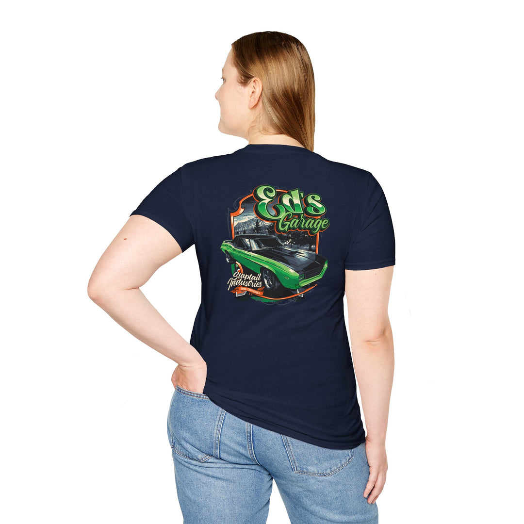 Ed’s Garage Vintage Muscle Car T-Shirt