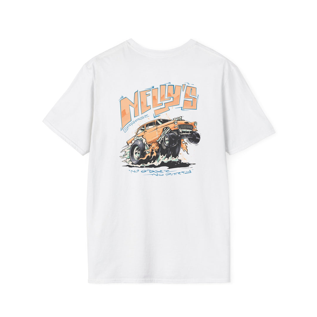 Nelly's Garage Gasser Party T-Shirt - Retro Chevy Tee