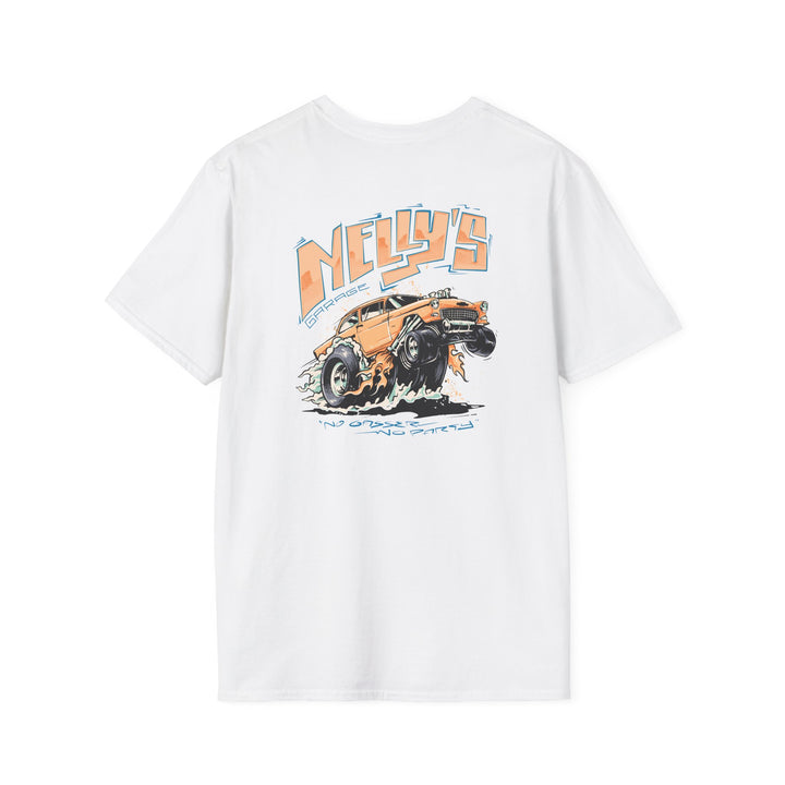 Nelly's Garage Gasser Party T-Shirt - Retro Chevy Tee