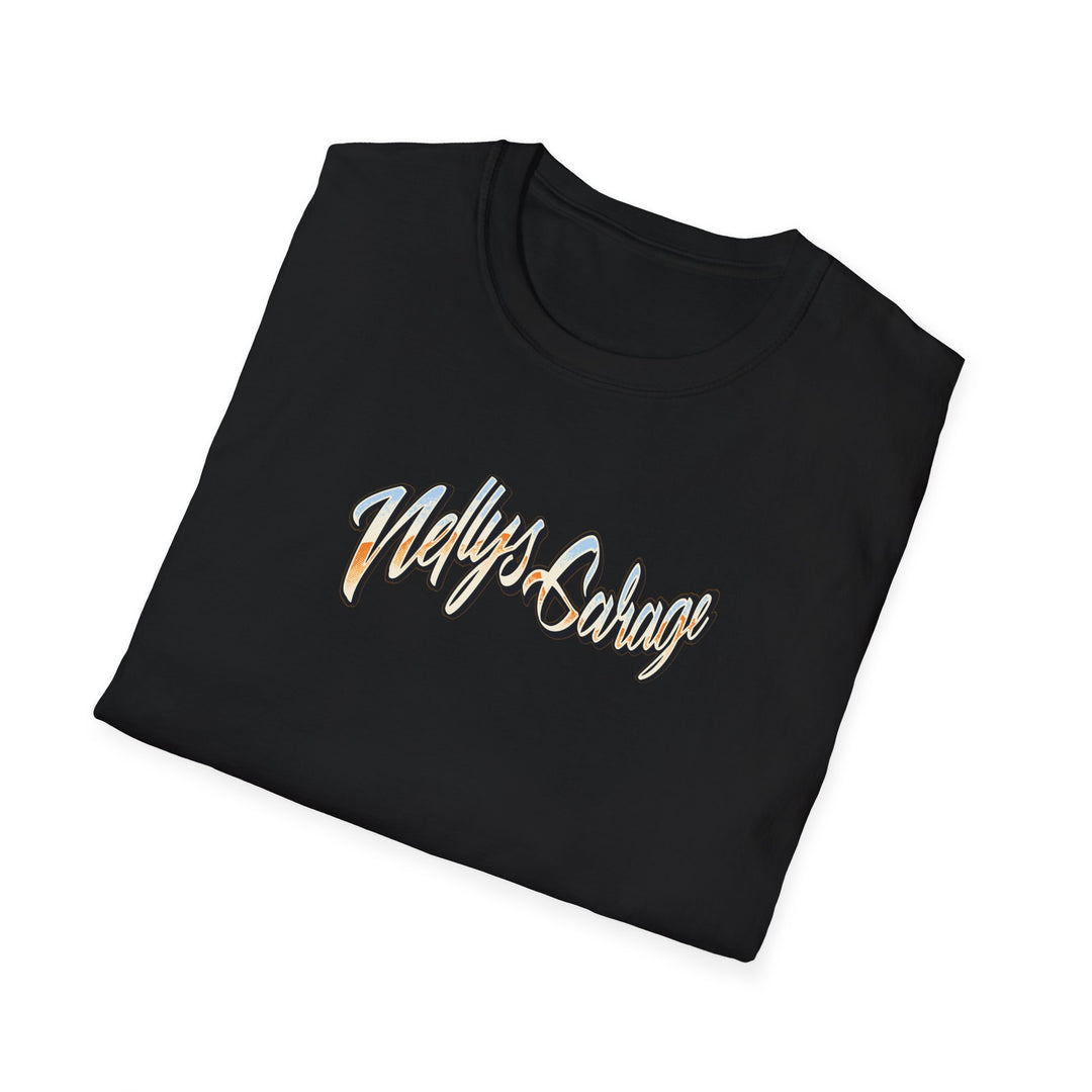 Peterbilt Semi Crewneck T‑Shirt — 'Nellys Garage' Vintage Trucker Design