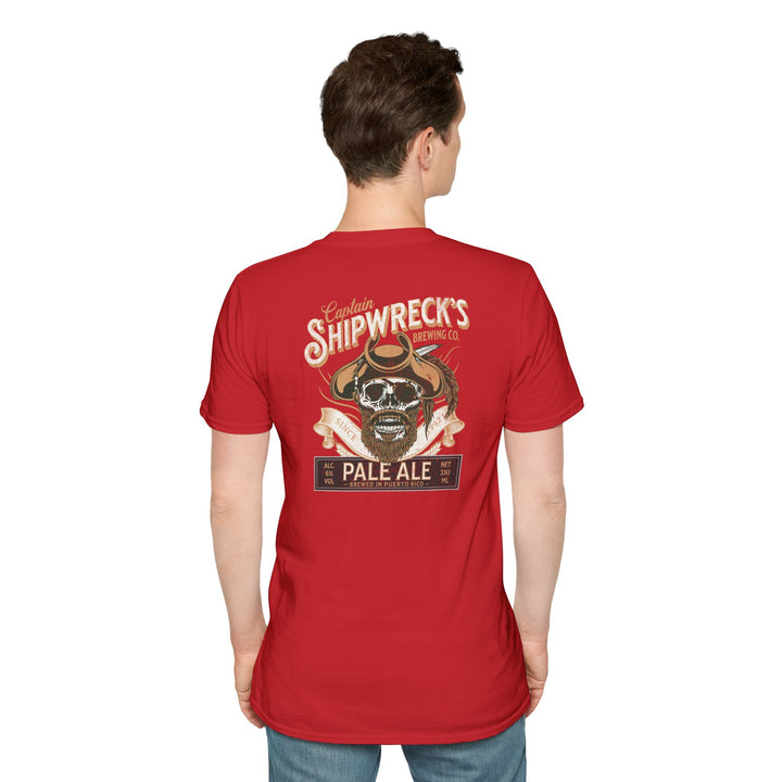 T-Shirt — Captain Shipwrecks Brewing Co. Retro Logo Tee