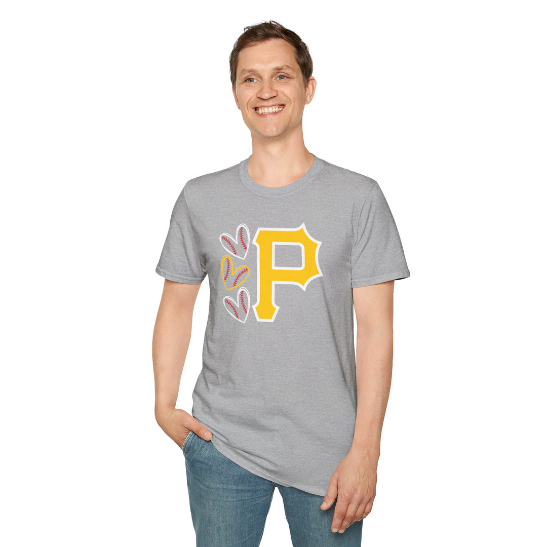 Philomath Warriors Baseball Heart T-Shirt