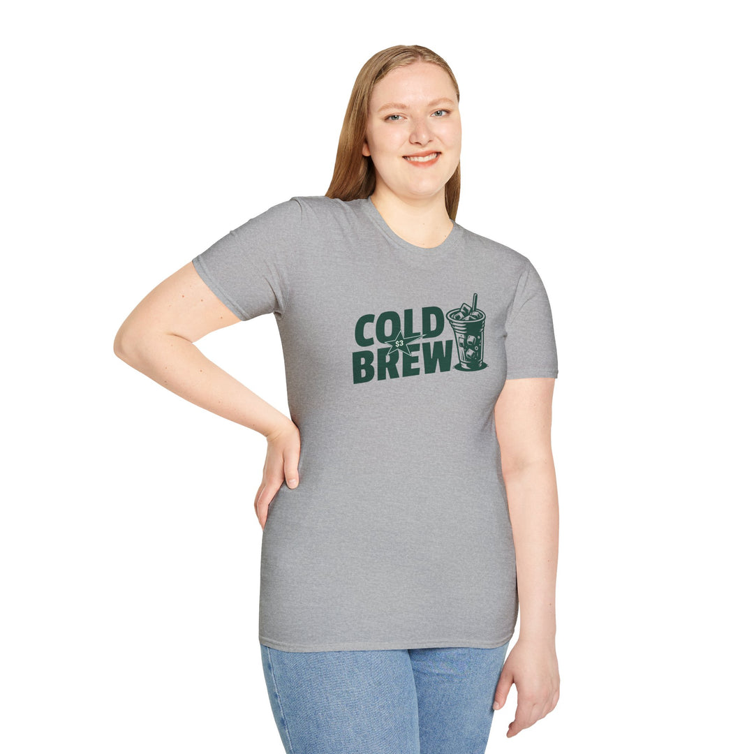 Cold Brew T-Shirt — Retro Coffee Graphic Tee
