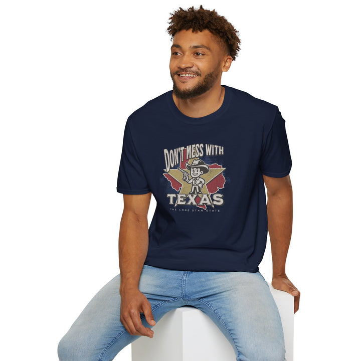 Don't Mess With Texas T-Shirt — Vintage Cowboy State Pride Tee