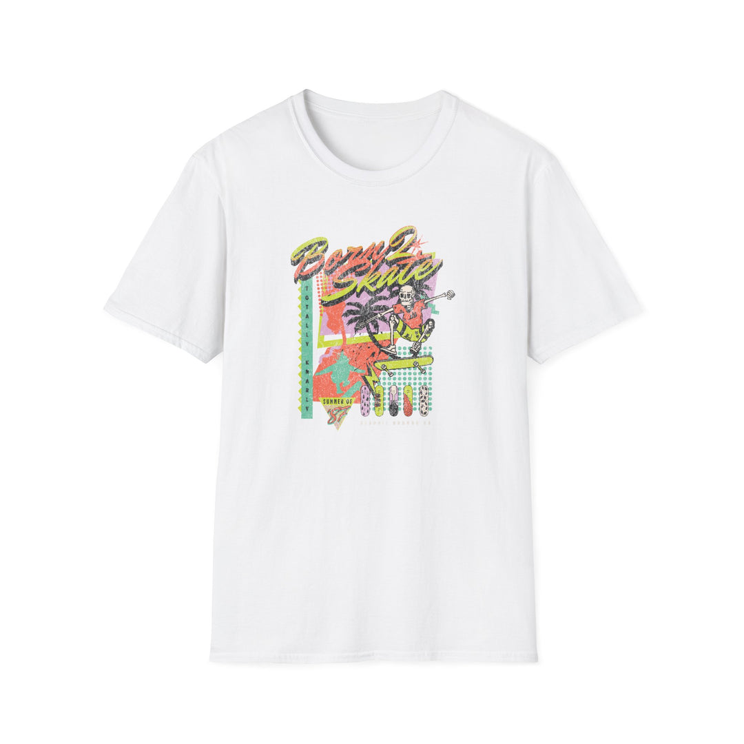 Retro Palm Beach T-Shirt — 'Totally Knarly' Vintage Graphic