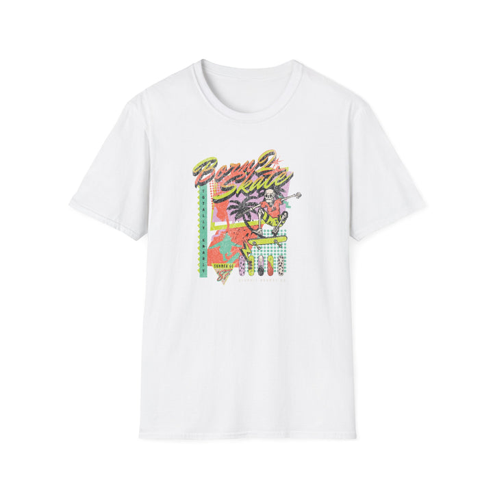Retro Palm Beach T-Shirt — 'Totally Knarly' Vintage Graphic