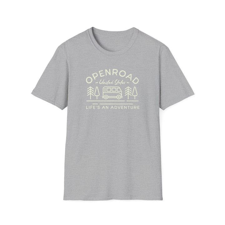 T-Shirt — Open Road Camper “Life’s an Adventure”