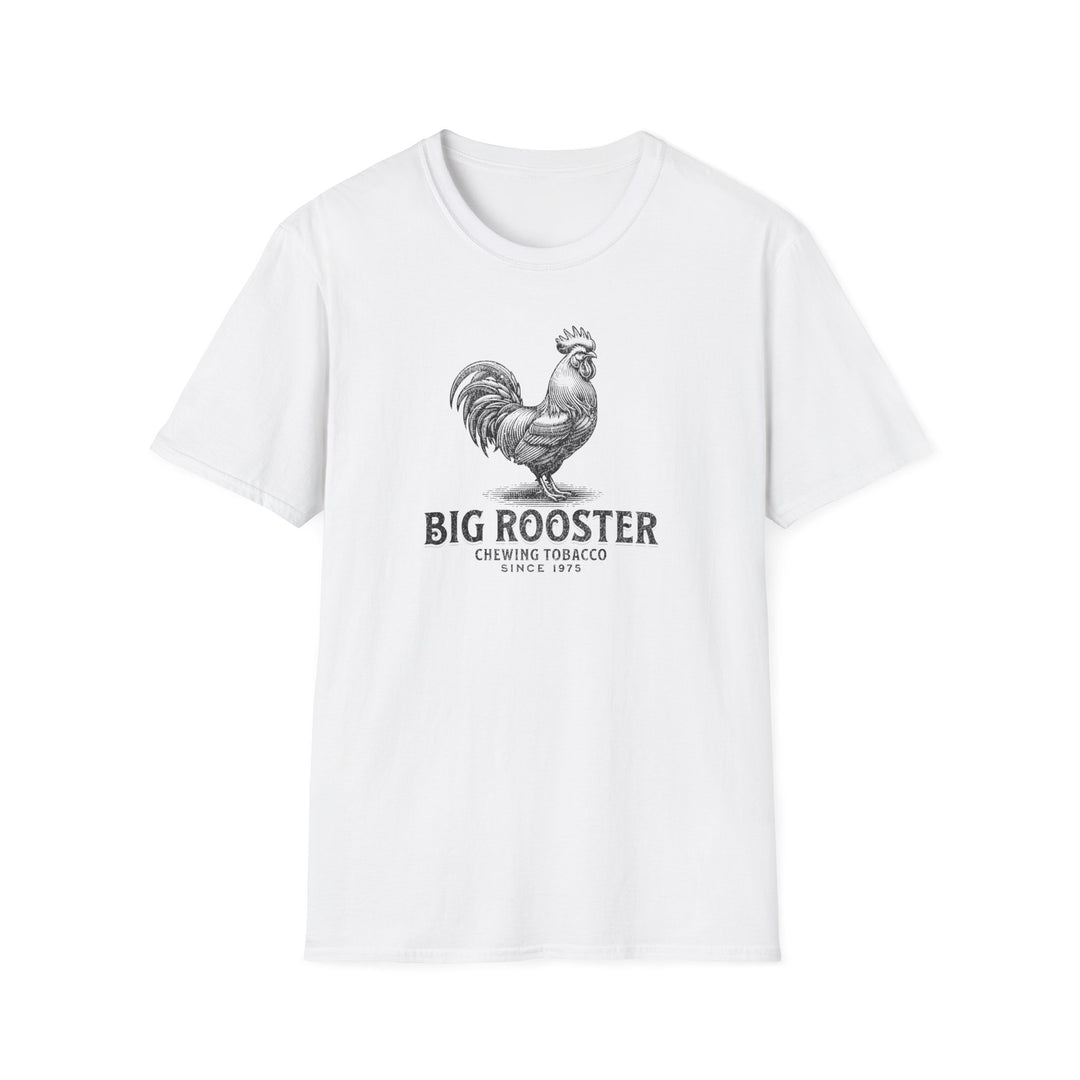 Vintage Graphic T-Shirt — "Big Rooster" Chewing Tobacco Tee