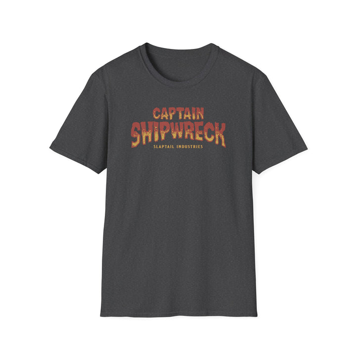 Captain Shipwreck T-Shirt — Pirate Crew Graphic Tee (Mutiny on the Barnacle)