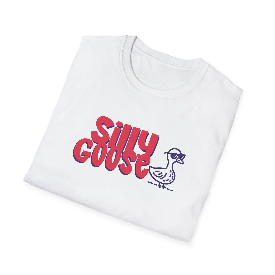 Silly Goose T-Shirt — Retro Playful Goose Graphic Tee