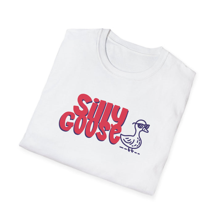 Silly Goose T-Shirt — Retro Playful Goose Graphic Tee