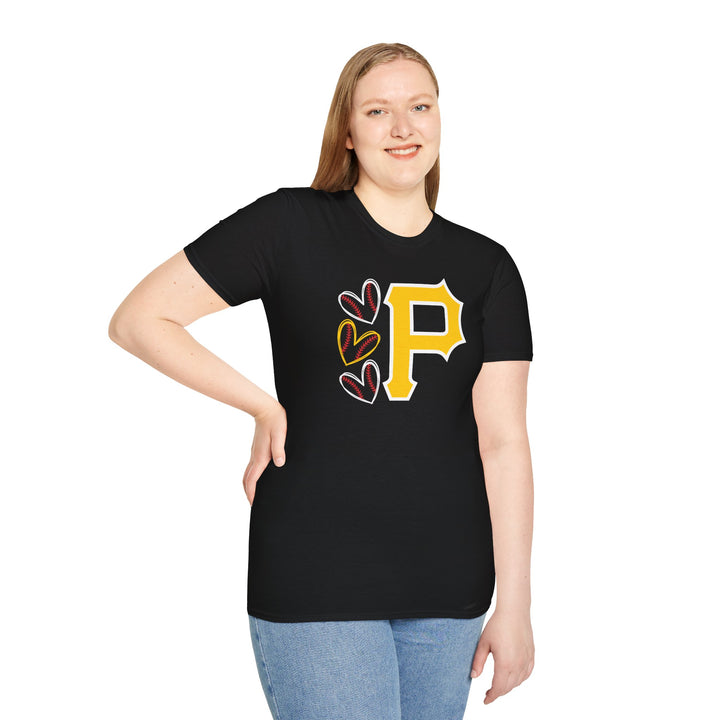 Philomath Warriors Baseball Heart T-Shirt