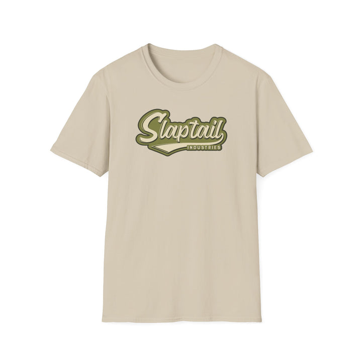 Fishing T-Shirt — "Slaptail Outdoors" Bass Logo Tee