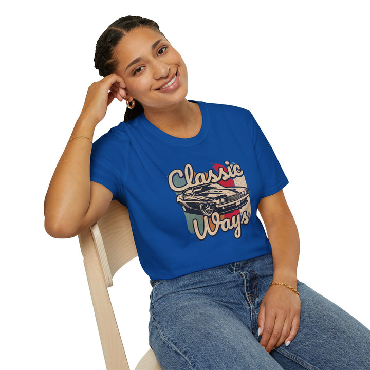 Classic Ways Vintage Muscle Car T-Shirt