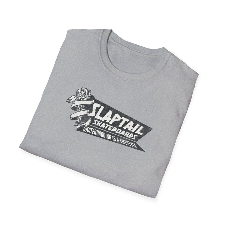 Slaptail Skateboards Retro Banner T-Shirt