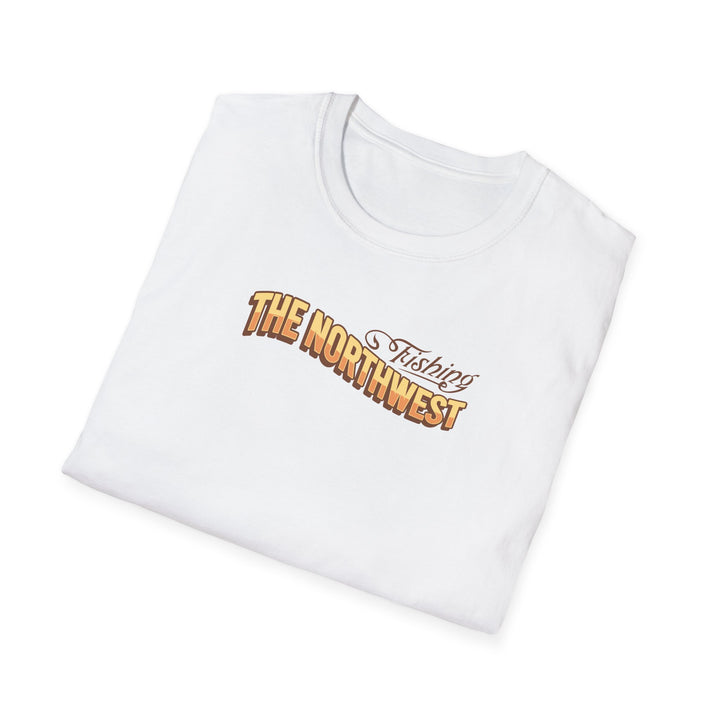 Fishing The Northwest T-Shirt — Vintage Fisherman Boat Graphic