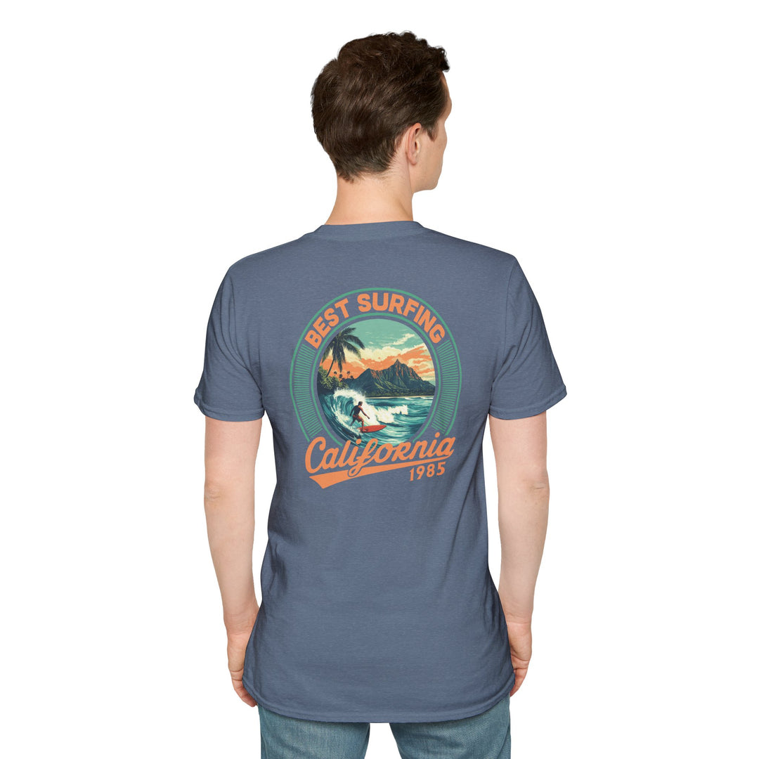 Retro California Surfing T-Shirt