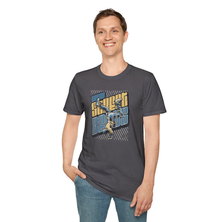 'Urban Street Beats' Retro Graphic T-Shirt