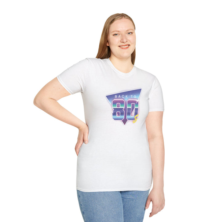 Back to the 80s T-Shirt — Retro 80s Neon Graphic Tee