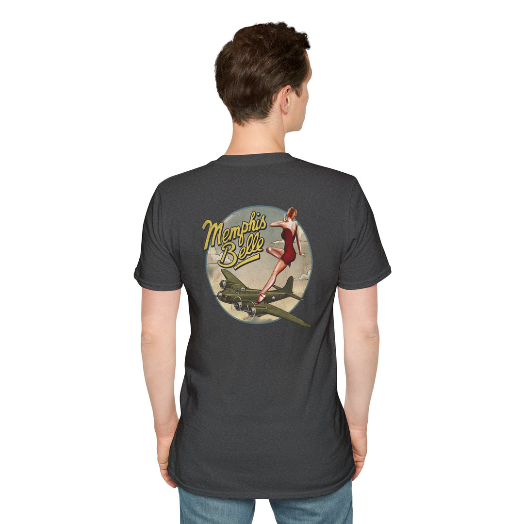 Memphis Belle Vintage Pin-Up T-Shirt