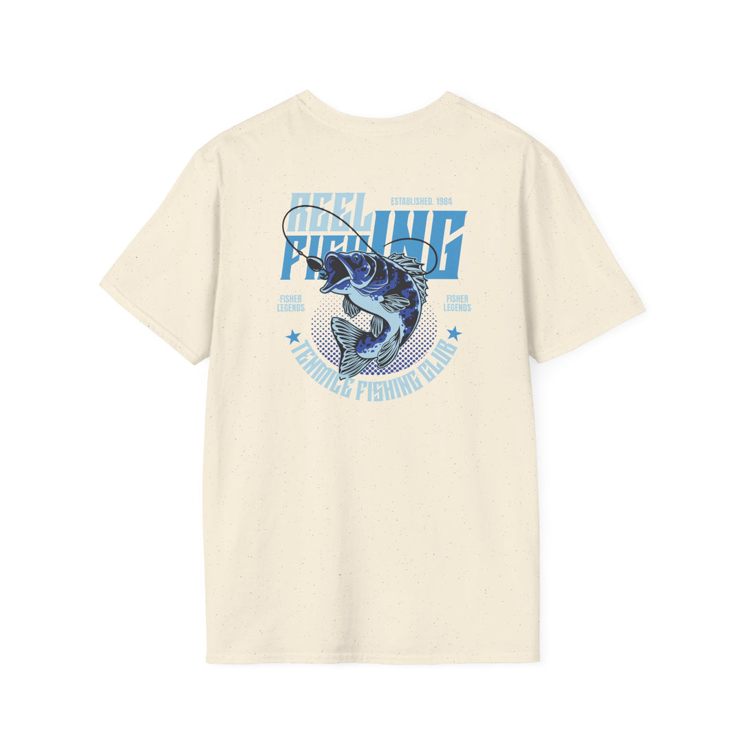 Reel Fishing Logo Graphic T-Shirt