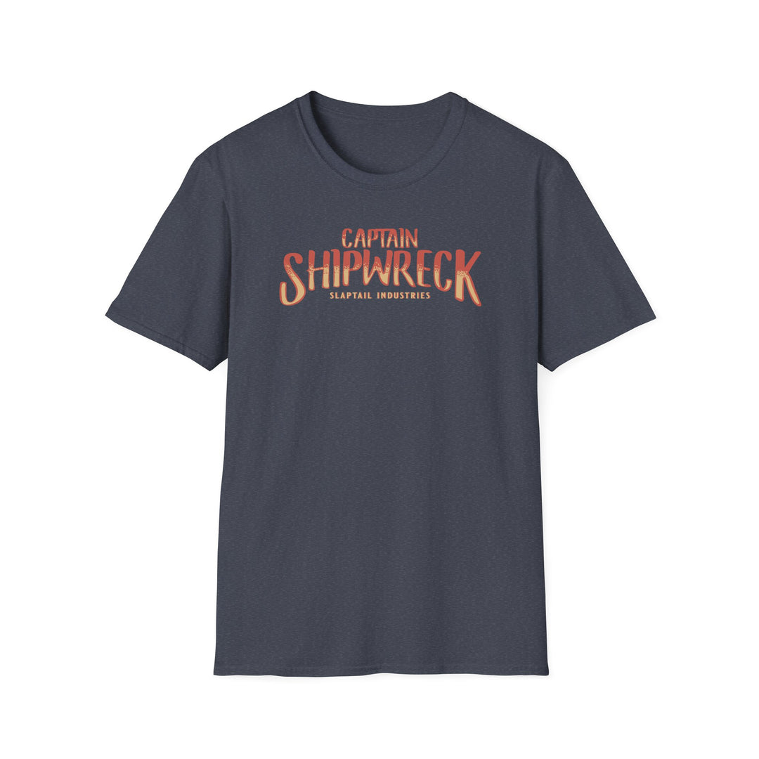 Shipwreck Captain T-Shirt – “Captain Shipwreck: The Great Escape” Graphic Tee