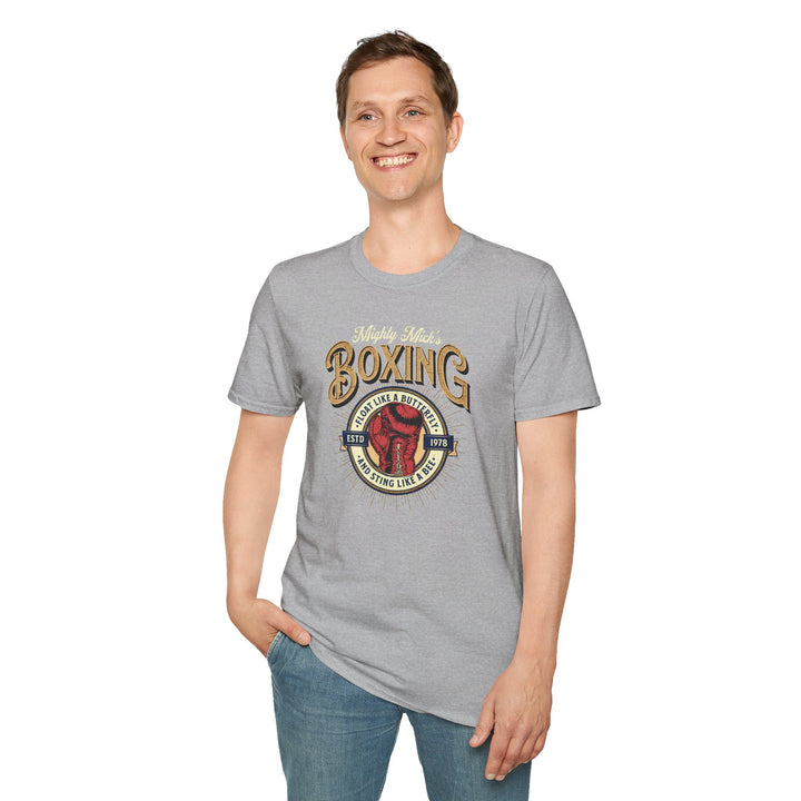 Boxing T-Shirt — "Mighty Mick's Boxing" Vintage Tee