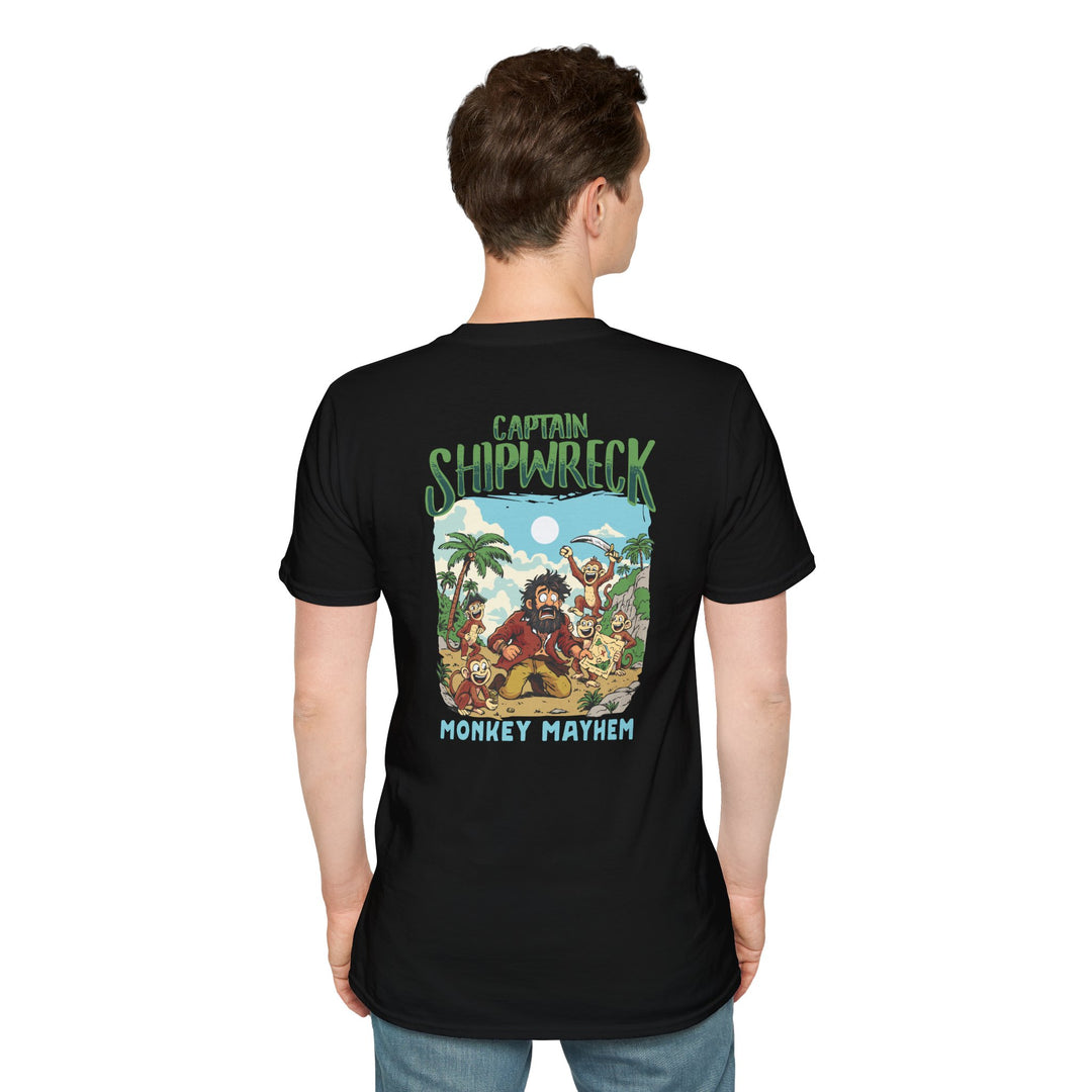 Captain Shipwreck – Tropical Monkey Mayhem T-Shirt