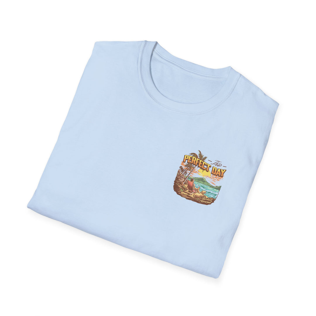 Perfect Day Beach T-Shirt — Tropical Vacation Graphic Tee