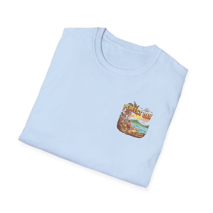 Perfect Day Beach T-Shirt — Tropical Vacation Graphic Tee