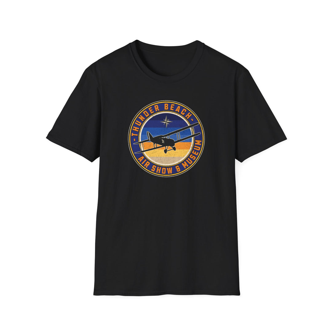 Thunder Beach Airshow Museum T‑Shirt — Vintage Plane Logo Tee