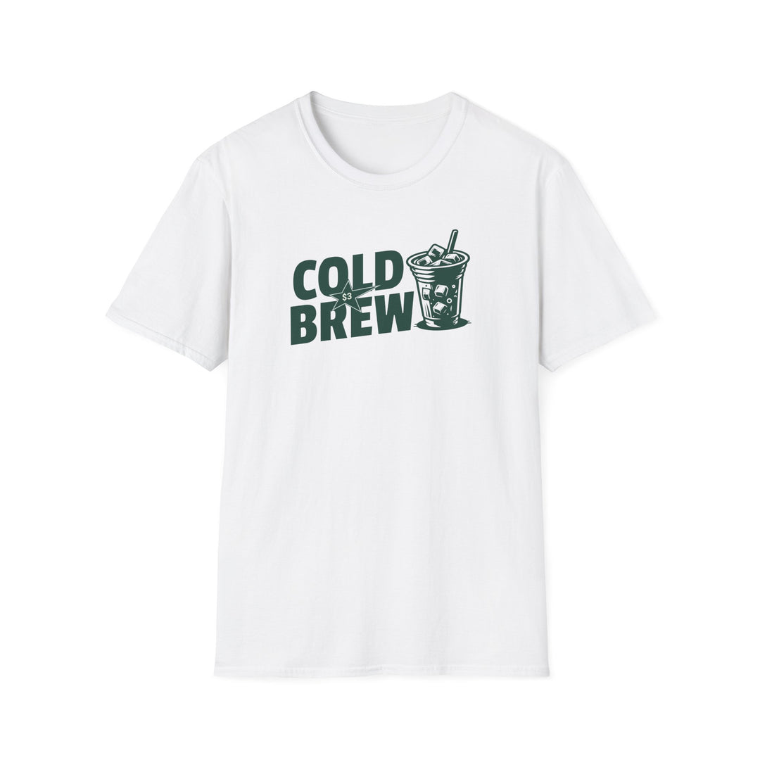 Cold Brew T-Shirt — Retro Coffee Graphic Tee