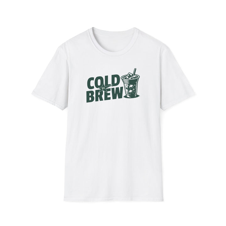 Cold Brew T-Shirt — Retro Coffee Graphic Tee