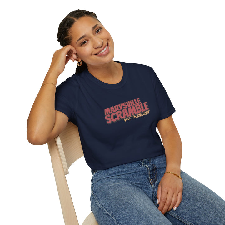 Marysville Scramble Retro Golf Tournament T-Shirt
