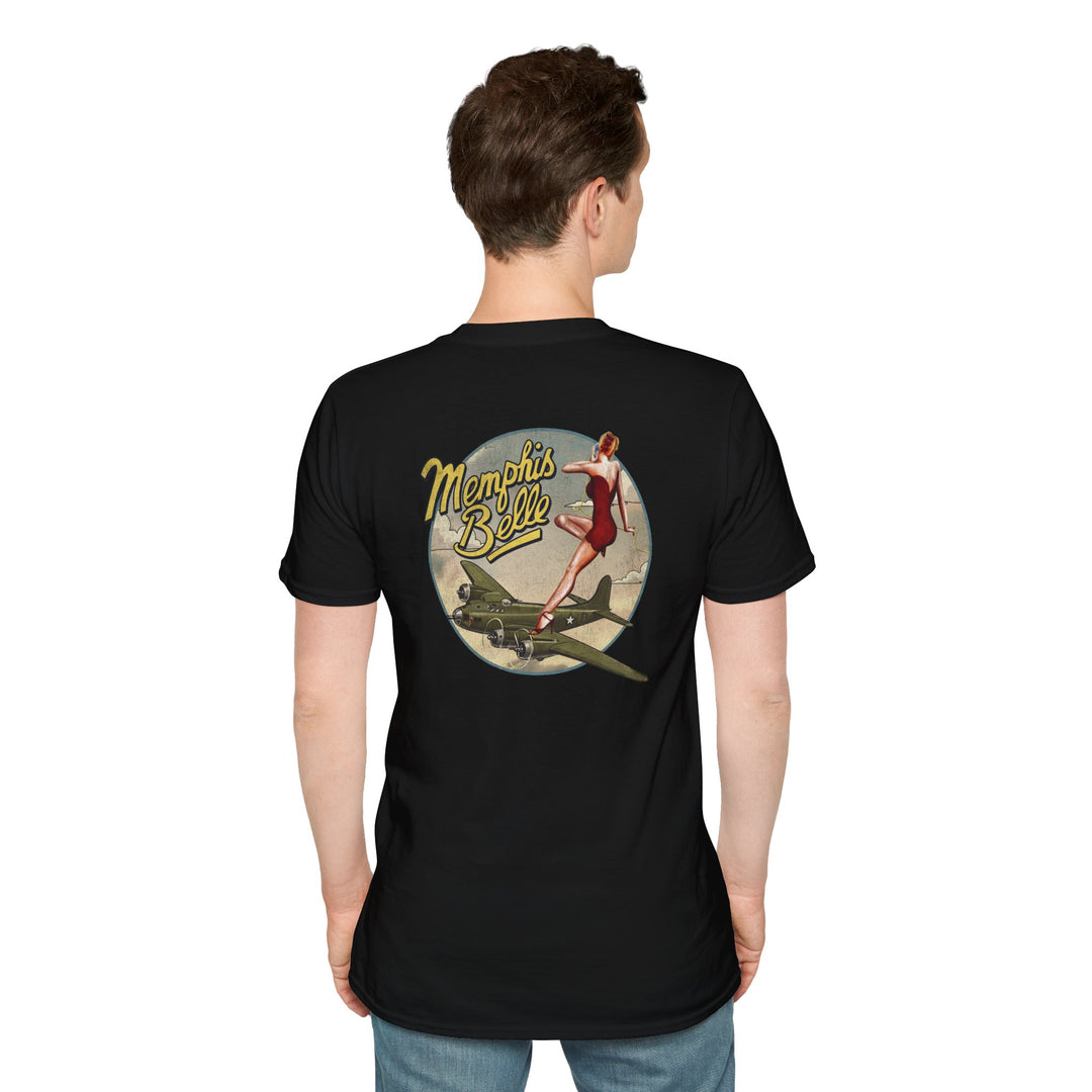 Memphis Belle Vintage Pin-Up T-Shirt