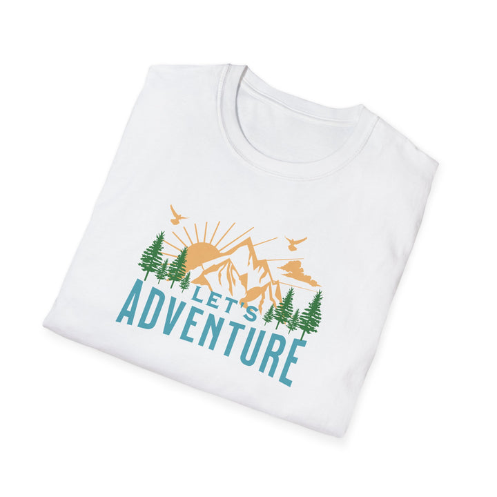 Let's Adventure Outdoor Unisex Softstyle T-Shirt