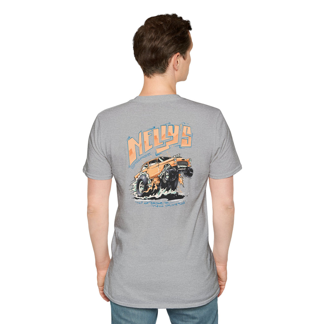 Nelly's Garage Gasser Party T-Shirt - Retro Chevy Tee