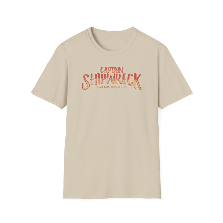 Shipwreck Captain T-Shirt – “Captain Shipwreck: The Great Escape” Graphic Tee