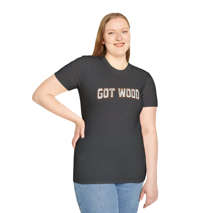 Got Wood Truck T-Shirt — Logging Semi Truck Graphic Tee