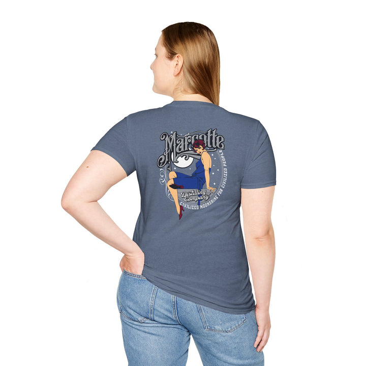 Marcotte Pinup Girl Mabel T-Shirt — Retro Moonshine Tee
