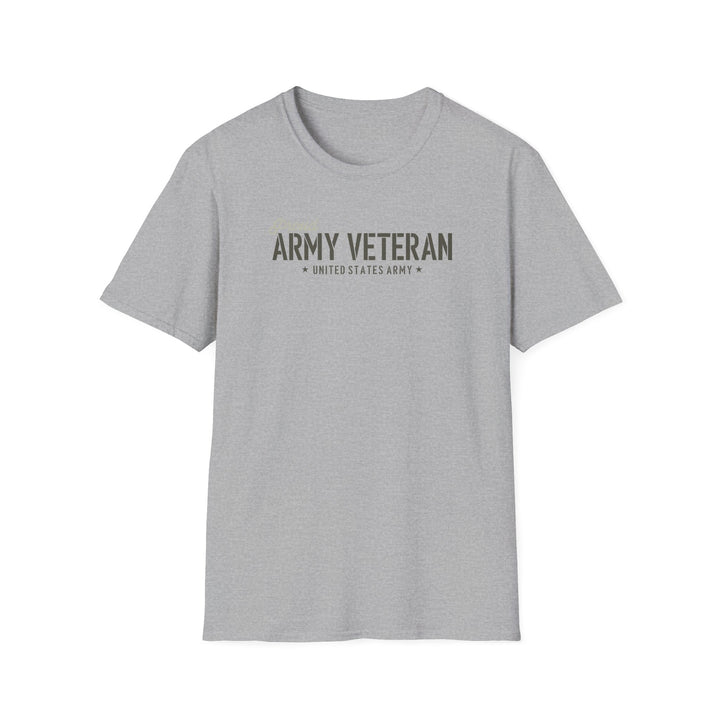 Army Veteran Tribute T-Shirt for Proud Service Members