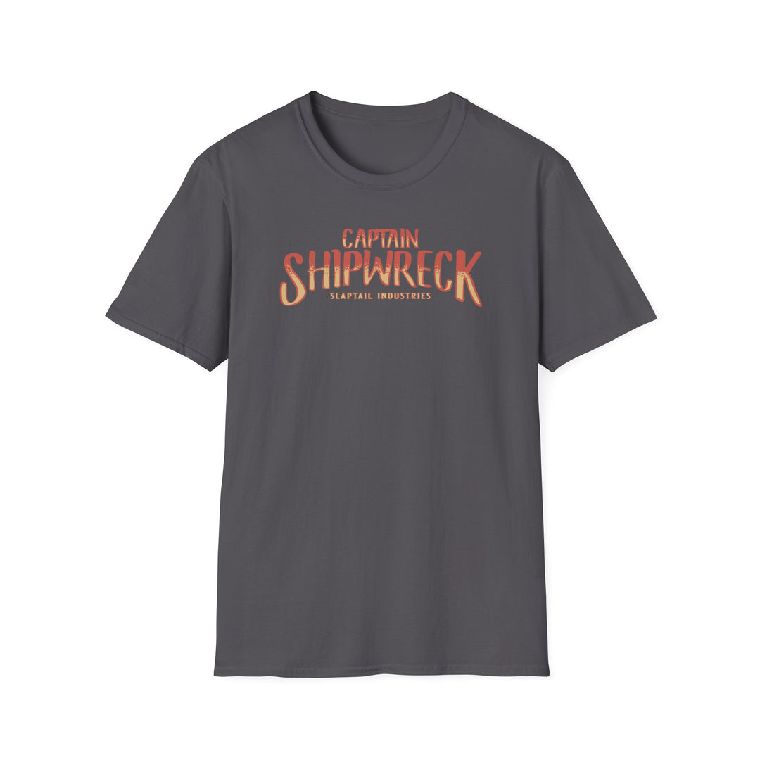 Shipwreck Captain T-Shirt – “Captain Shipwreck: The Great Escape” Graphic Tee