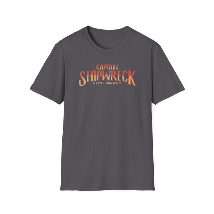 Shipwreck Captain T-Shirt – “Captain Shipwreck: The Great Escape” Graphic Tee