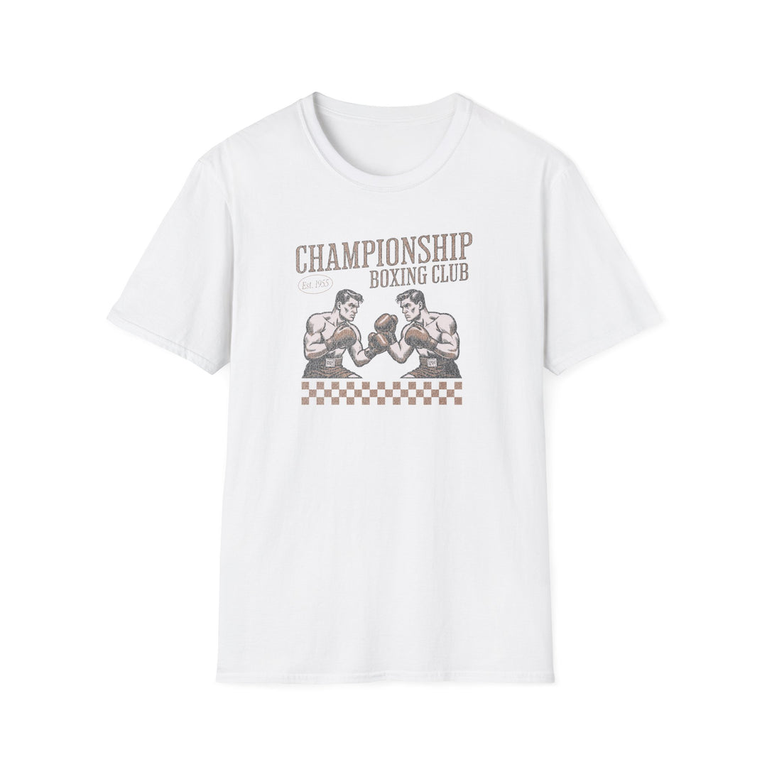 Boxing Club T-Shirt – Championship Vintage Fighters Graphic Tee
