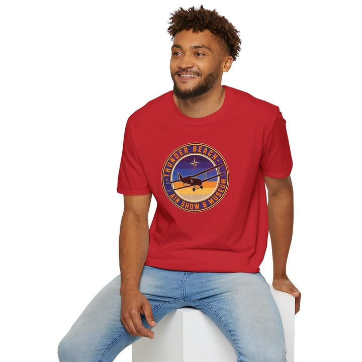 Thunder Beach Airshow Museum T‑Shirt — Vintage Plane Logo Tee