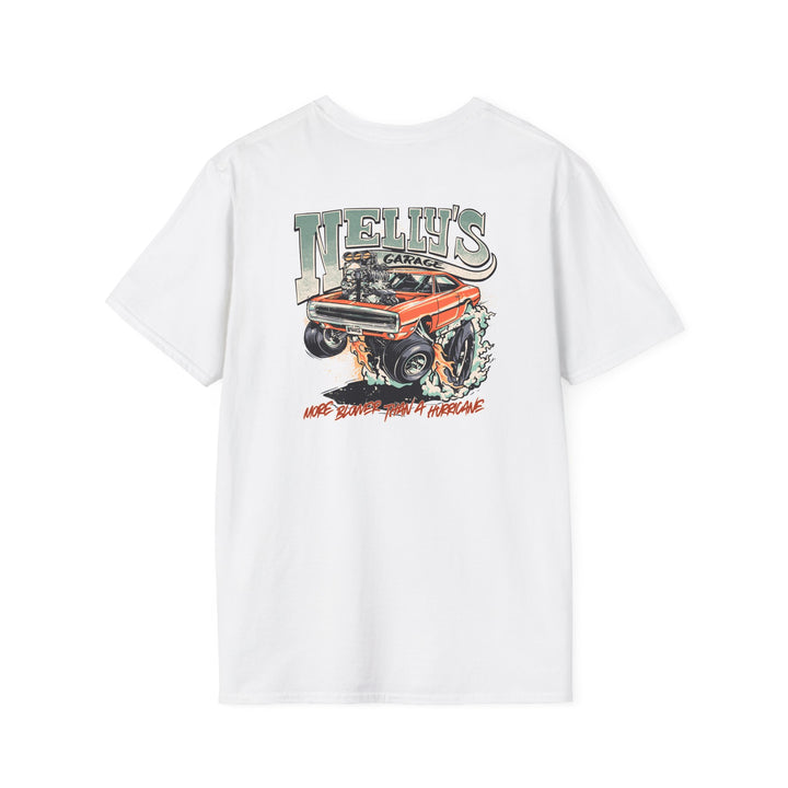 T-Shirt — 'Nelly's Garage' Gasser Edition Vintage Logo Tee