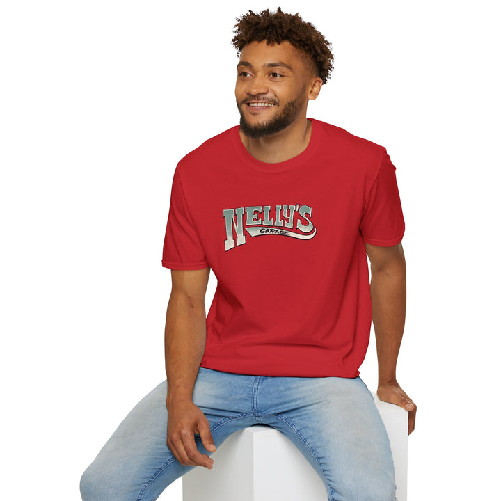 T-Shirt — 'Nelly's Garage' Gasser Edition Vintage Logo Tee