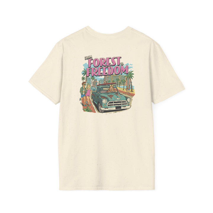Sammy Sasquatch - Forest Freedom T-Shirt — Retro Roadtrip Graphic Tee