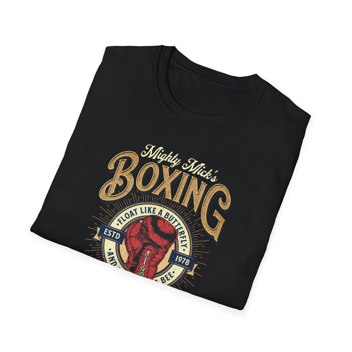 Boxing T-Shirt — "Mighty Mick's Boxing" Vintage Tee